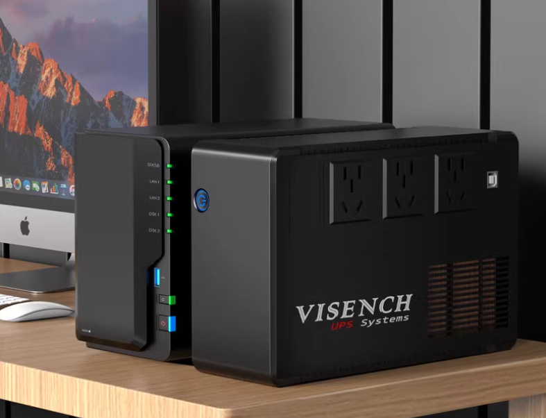 威神UPS不间断电源BK650 360W稳压家用电脑威联通群晖NAS自动关机